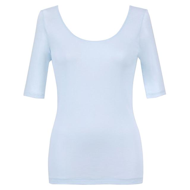 ワコール Wacoal Wing ウイング 綿の贅沢オーガニック フラットタイプ トップス(5分袖) さらっと、薄くて軽い。EL1556 吸汗速乾性 通気性 抗菌防臭性 インナー 肌着