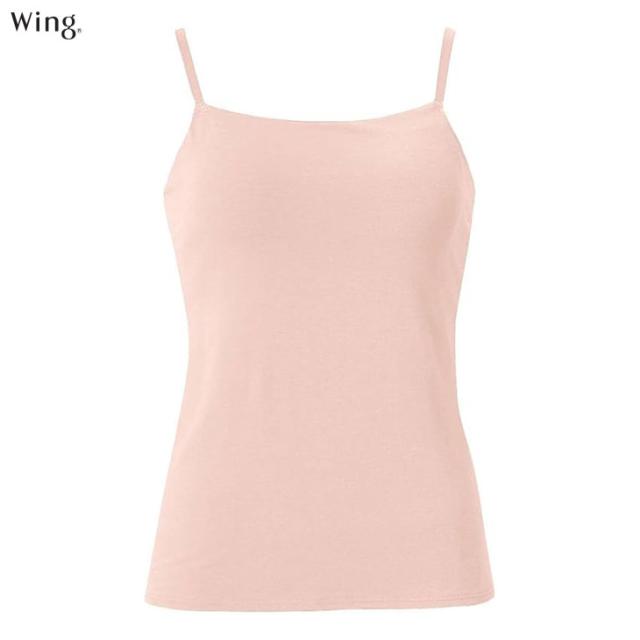  ワコール Wacoal Wing ウイング 綿混 シンクロブラトップ カップ付きインナー et1032 ブラキャミ