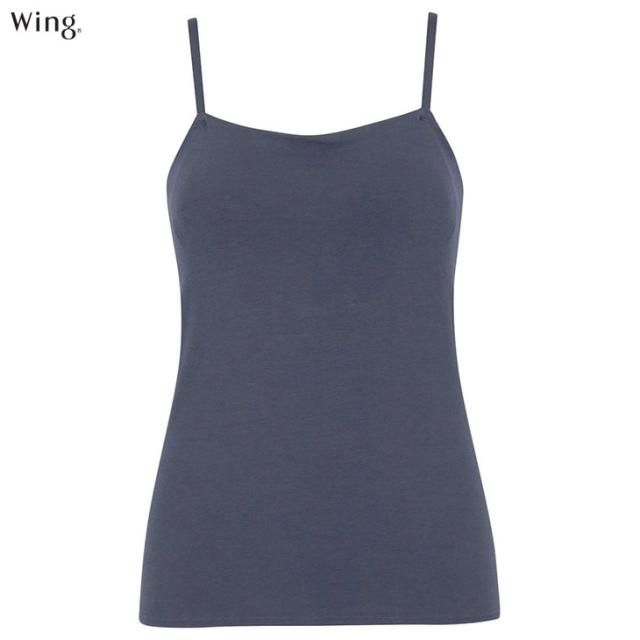  ワコール Wacoal Wing ウイング 綿混 シンクロブラトップ カップ付きインナー et1032 ブラキャミ