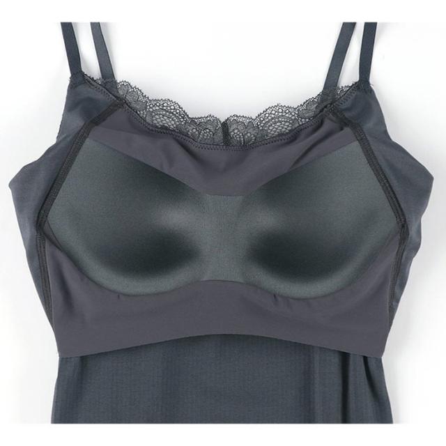  ワコール Wacoal Wing ウイング 綿混 リブ シンクロブラトップ カップ付きインナー et1083 ブラキャミ