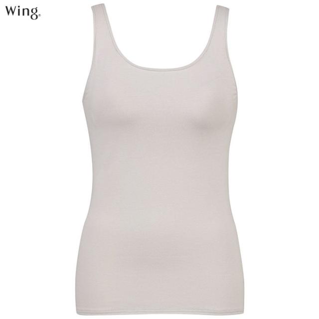  ワコール Wacoal Wing ウイング 綿混 シンクロブラトップ カップ付きインナー et1132 タンクトップ