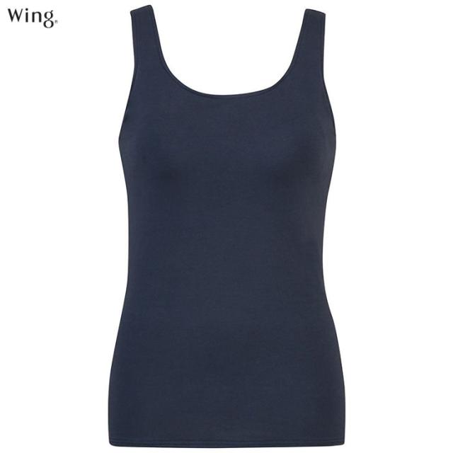  ワコール Wacoal Wing ウイング 綿混 シンクロブラトップ カップ付きインナー et1132 タンクトップ