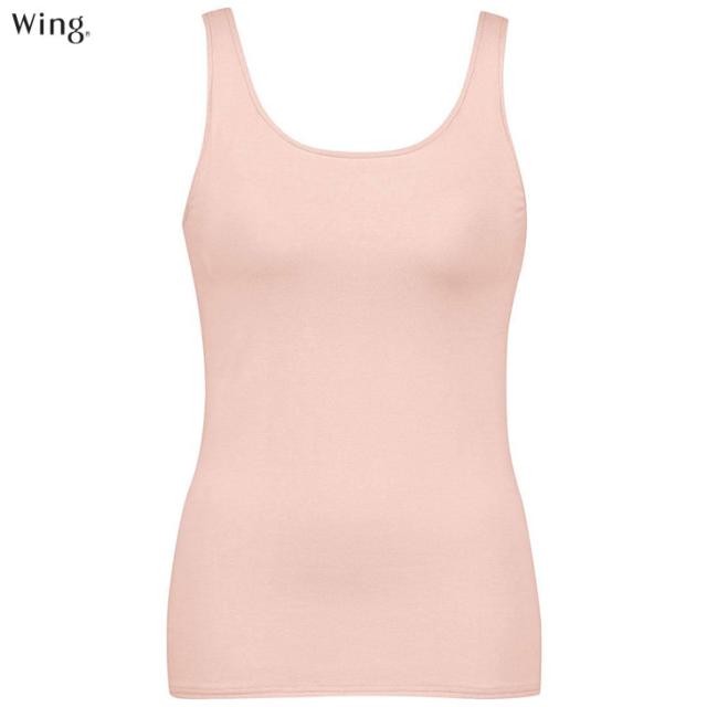  ワコール Wacoal Wing ウイング 綿混 シンクロブラトップ カップ付きインナー et1132 タンクトップ