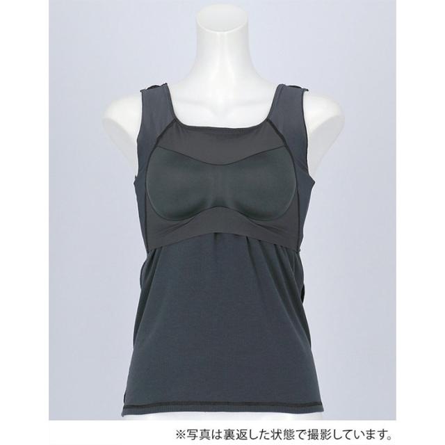 ワコール Wacoal Wing ウイング 綿混 リブ シンクロブラトップ カップ付きインナー et1173 ブラキャミ