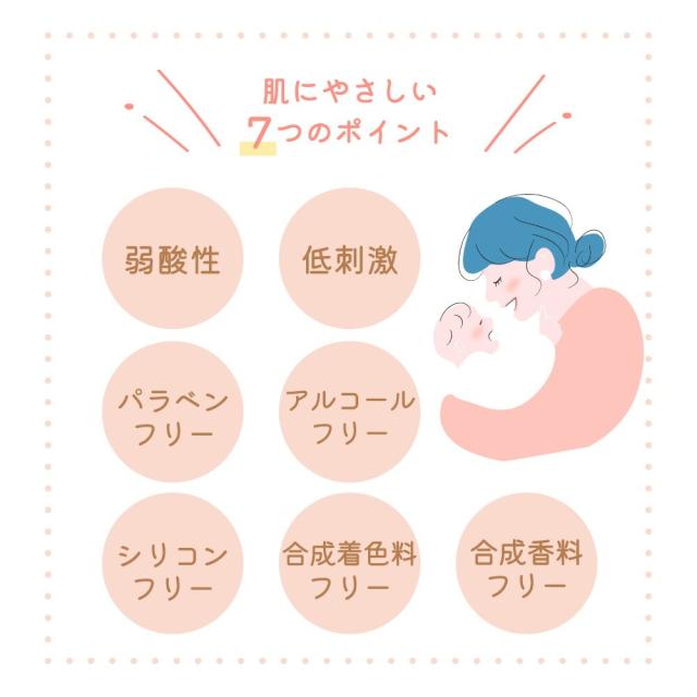 ベビー スキンケア ボディソープ ボディーソープ 無添加 日本製 お風呂 肌 やさしい アルコールフリー 弱酸性 低刺激 パラベンフリー