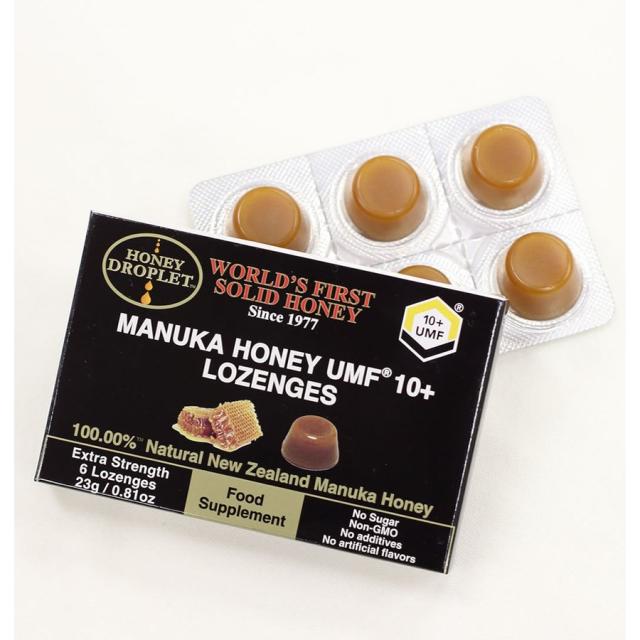 ハニードロップレット マヌカハニー UMF 10+(のど飴)| はちみつ ハチミツ 蜂蜜 のどあめ 無添加 ニュージーランド ハニージャパン