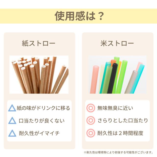 米ストロー 60本 (20本入×3箱セット) | お米でできたストロー エコ SDGs