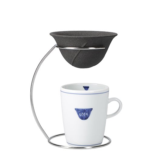 LOCA セラミックフィルター ラウンドタイプ Small (1〜2杯用) | 有田焼 コーヒー フィルター セラミック ドリッパー ドリップ 日本製 Sサイズ 久保田稔製陶所