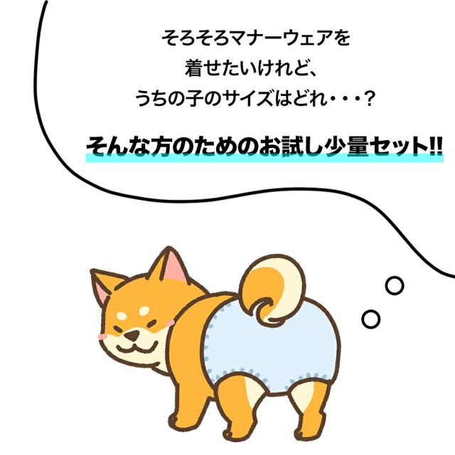 マナーウェア 男の子 犬 M L お試し 少量 サイズ確認 おむつ オムツ