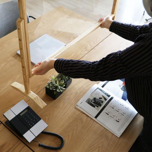 昇降式アクリルパネル 90 SC-3431