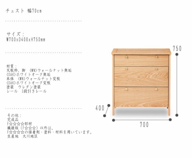 しいけど▿ CORNICE 天然木 ウォールナット オーク ナチュラル の通販はau PAY マーケット - GREEN GREEN|商品ロットナンバー コーニス チェスト 幅70cm (リビング収納 引出し 衣服収納 チェスト ラック 無垢材 ﹢ウォールナ