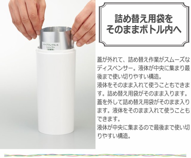 Tower タワー ツーウェイディスペンサー ボディソープ ラウンド