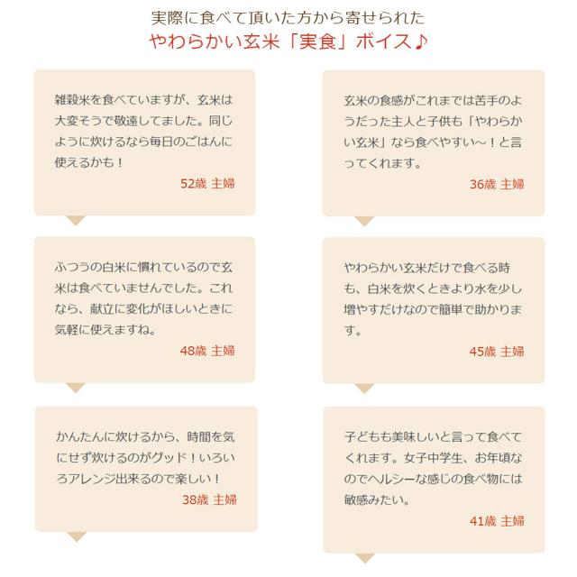 やわらかい玄米