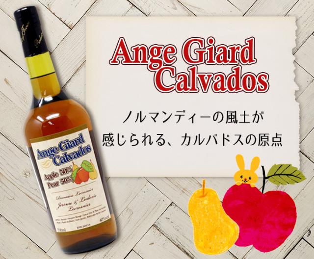 アンジュ ジアール セパージュ カルバドス アップル50%+ペア50%