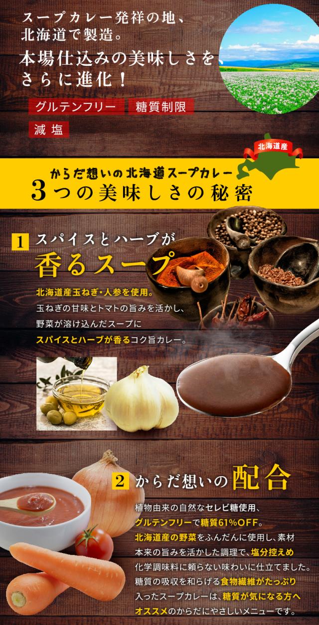 北海道産スープカレー