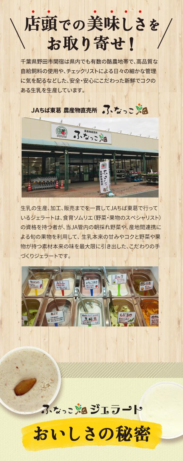 ふなっこ畑ジェラート