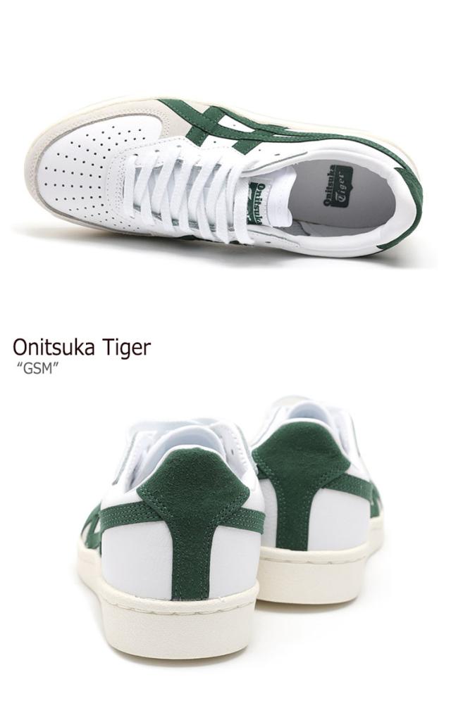 ジーエスエム スニーカー Gsm メンズ レディース D5k2y 101 通販 ホワイト Tiger シューズ ハンターグリーン Onitsuka オニツカタイガー Www Ventacity Com
