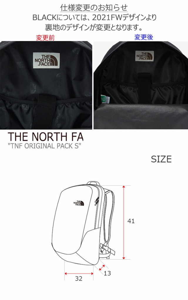 ノースフェイス リュック THE NORTH FACE TNF ORIGINAL PACK