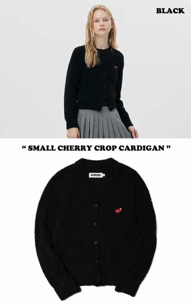 キルシー アウター KIRSH 正規販売店 SMALL CHERRY CROP CARDIGAN