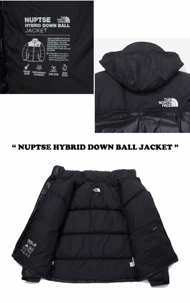 ダウン ノースフェイス THE NORTH FACE NUPTSE HYBRID