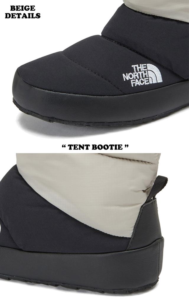 ノースフェイス ブーツ THE NORTH FACE TENT BOOTIE テント ブーティ BLACK BEIGE NS99N56A/B