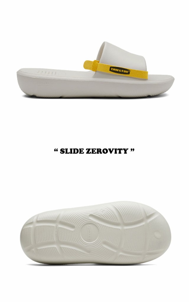 トー＆トー サンダル TAW＆TOE メンズ レディース SLIDE ZEROVITY