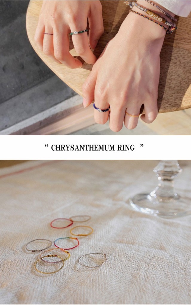 チェチャンナムメイド リング ccnmade 正規販売店 CHRYSANTHEMUM RING