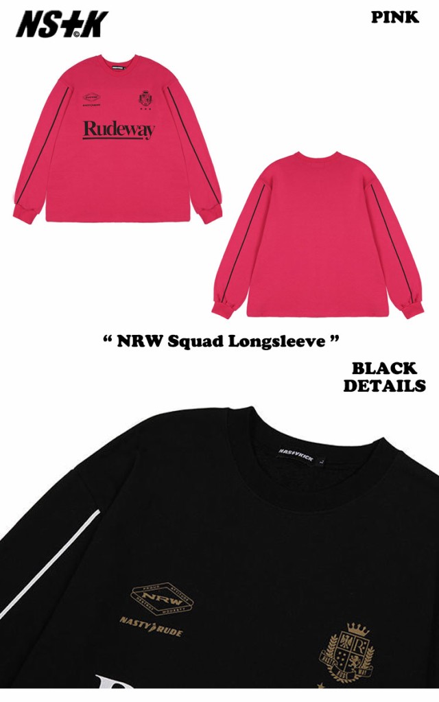 ネスティキック 長袖Tシャツ NASTYKICK 正規販売店 NRW Squad