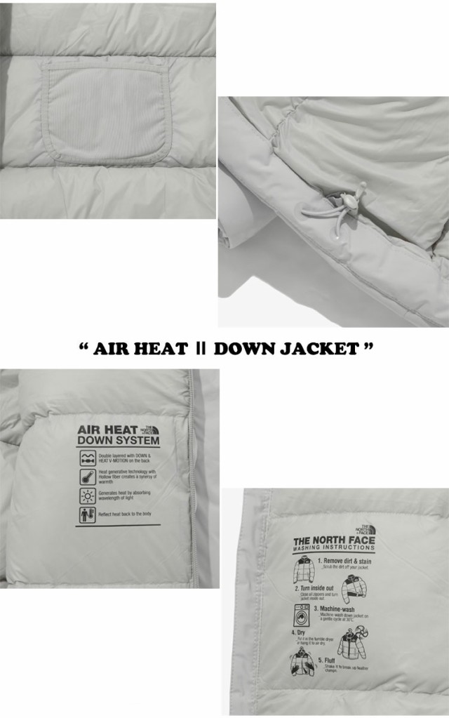 ノースフェイス ダウン THE NORTH FACE AIR HEAT ?U DOWN JACKET 全4色