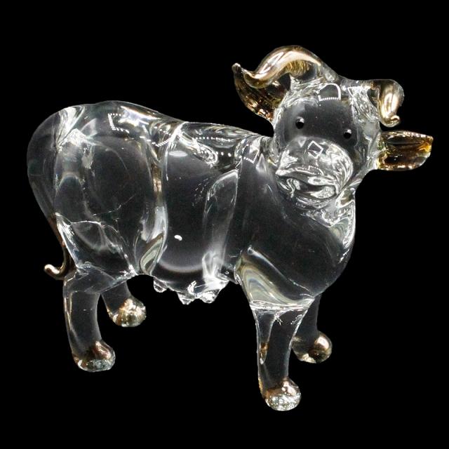 丑（牛、ウシ、うし）の置物