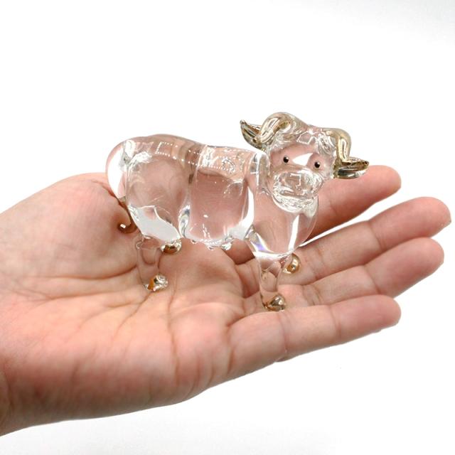 丑（牛、ウシ、うし）の置物