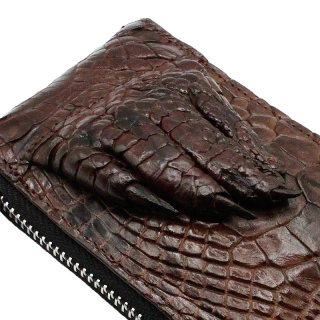 シャムクロコ 爪付き カードケース