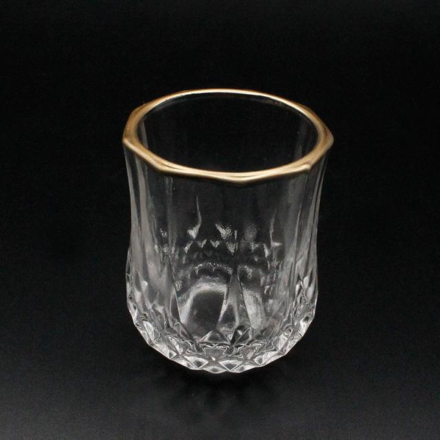 クリスタル 切子 水盃  お猪口