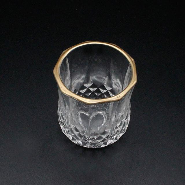 クリスタル 切子 水盃  お猪口