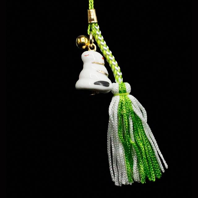 巳(蛇、へび)のストラップ キーホルダー