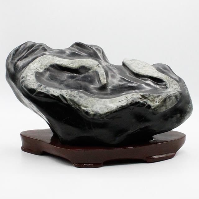 巳(蛇、へび)白蛇石の置物