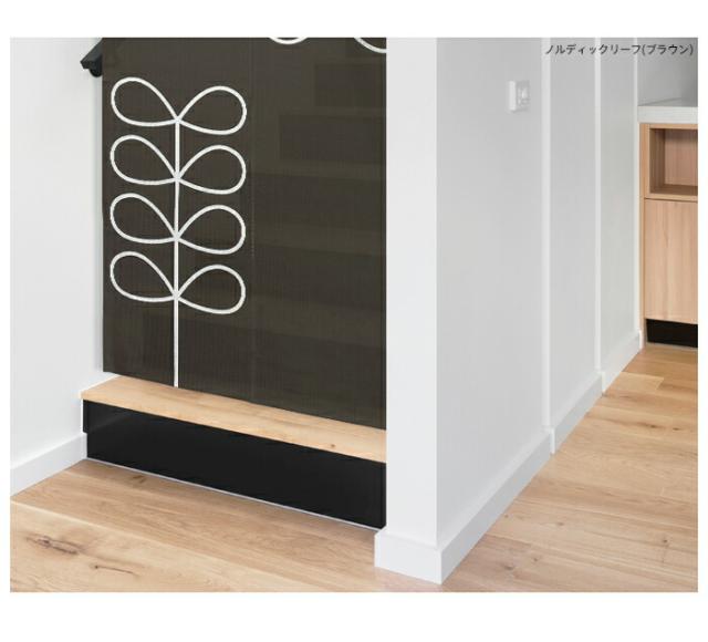 暖簾 norenn カーテン 間仕切り タペストリー 目隠し インテリア 北欧 洋風 北欧風 ノルディック かわいい モダン シンプル リーフ ツリー ハート ナチュラル ボタニカル ロング 170cm丈