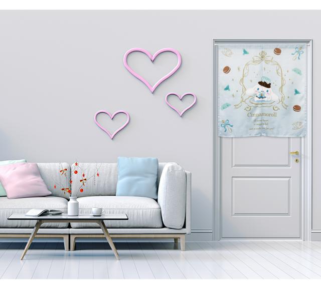 暖簾 norenn カーテン 間仕切り 仕切りカーテン タペストリー スクリーン 目隠し Sanrio サンリオキャラクターサンリオ  シナモンロール カフェ・シナモン マイメロちゃん MyMelody KUROMI クロミちゃん おねがいマイメロディ HelloKitty キティちゃん キティーちゃん Kitty 可愛い