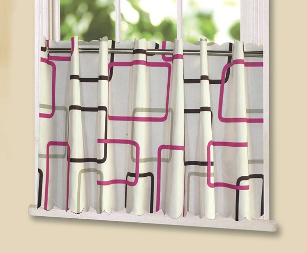 撥水カフェカーテン