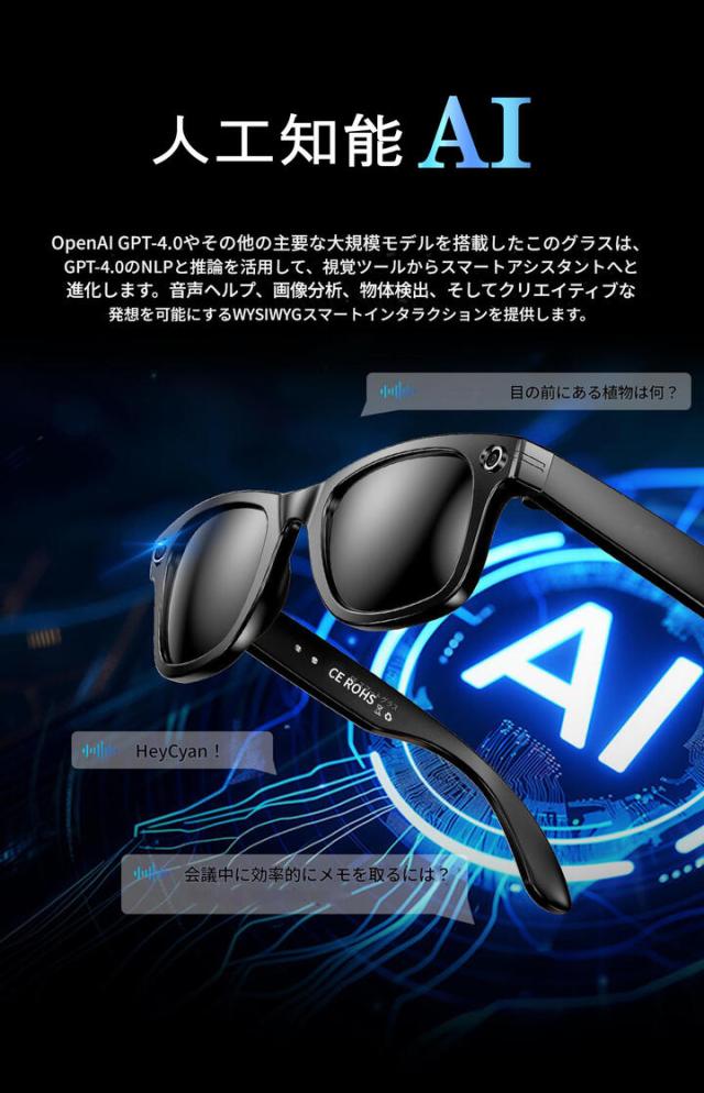 AI　メガネ