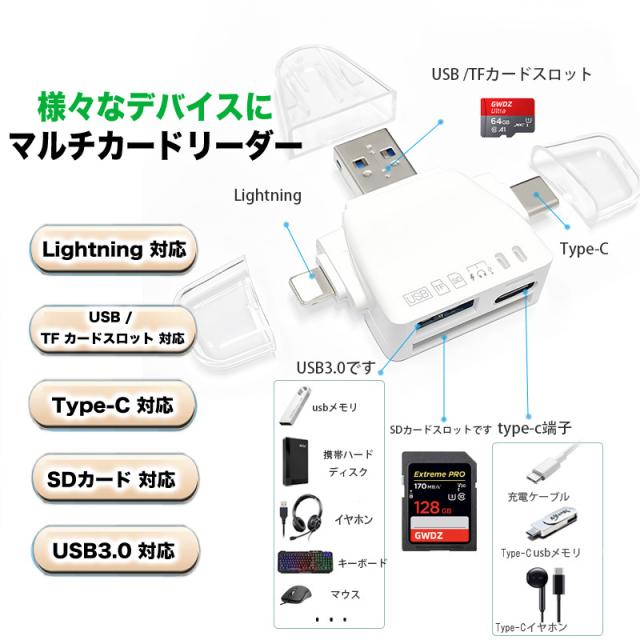 変換アダプタ OTG スマホ管理
