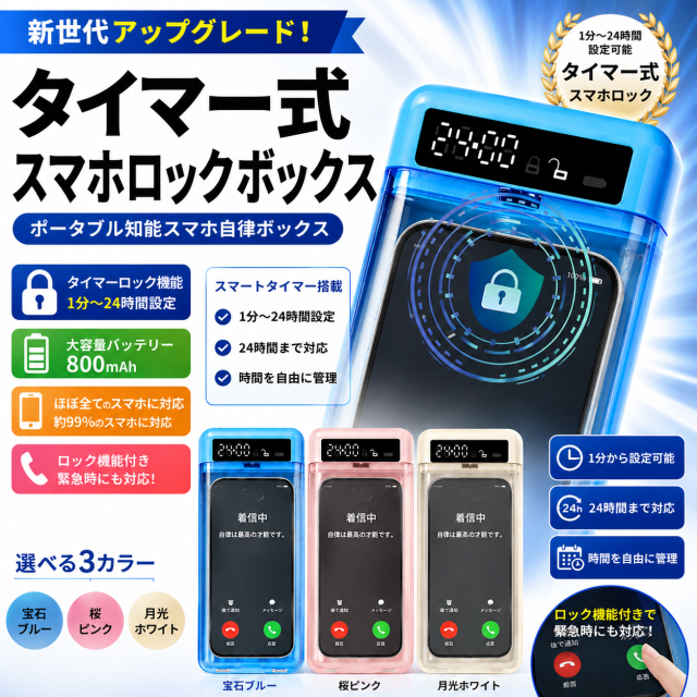 タイムロッキングコンテナ