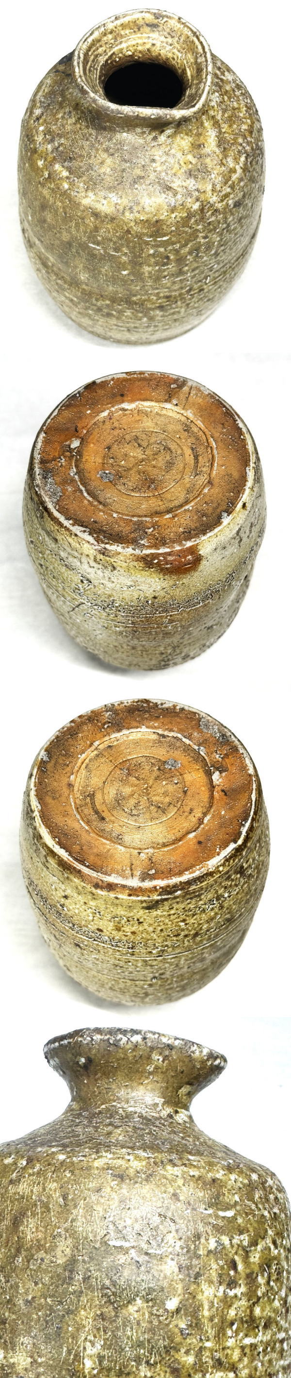 送料無料】桃山〜江戸初期 古唐津 青唐津徳利 無傷 箱付 時代物