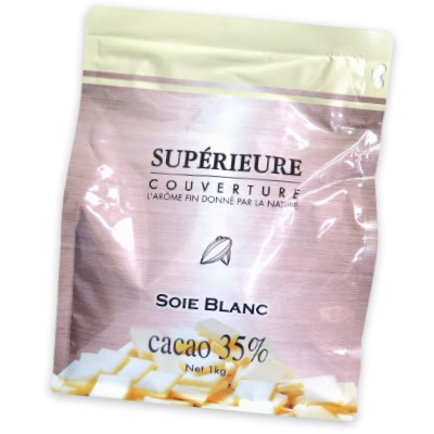 大東カカオ スペリオール ソワブラン 1kg 1000g × 3袋セット カカオ分:35％《4月-10月は冷蔵便でのお届け》《冷蔵手数料無料》 沖縄配送不可