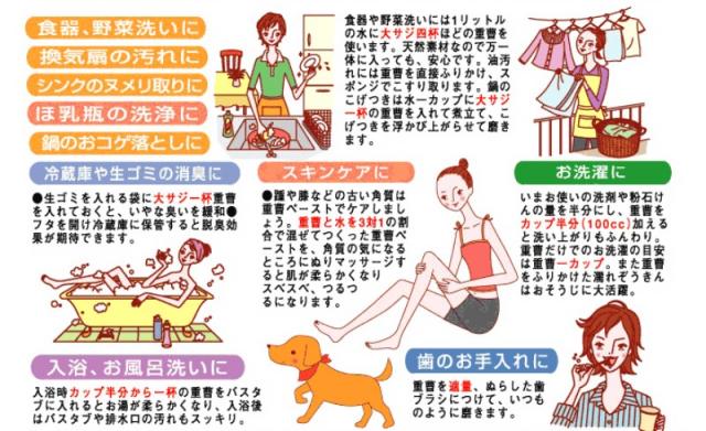 シリンゴル 重曹 1000g 木曽路物産