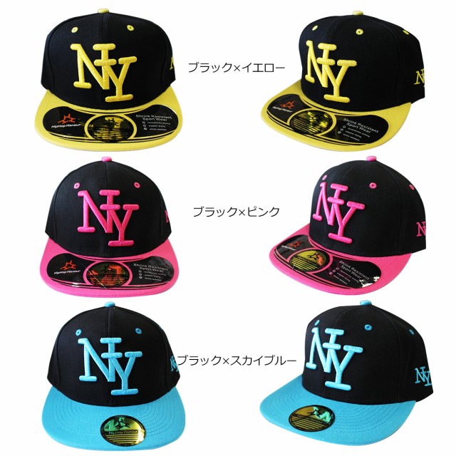 【子供服yuai】◇NYロゴ 15カラー キャップ CAP キャップ 帽子 男の子 女の子 キッズ ダンス 衣装 ジュニア ヒップホップ 子供服