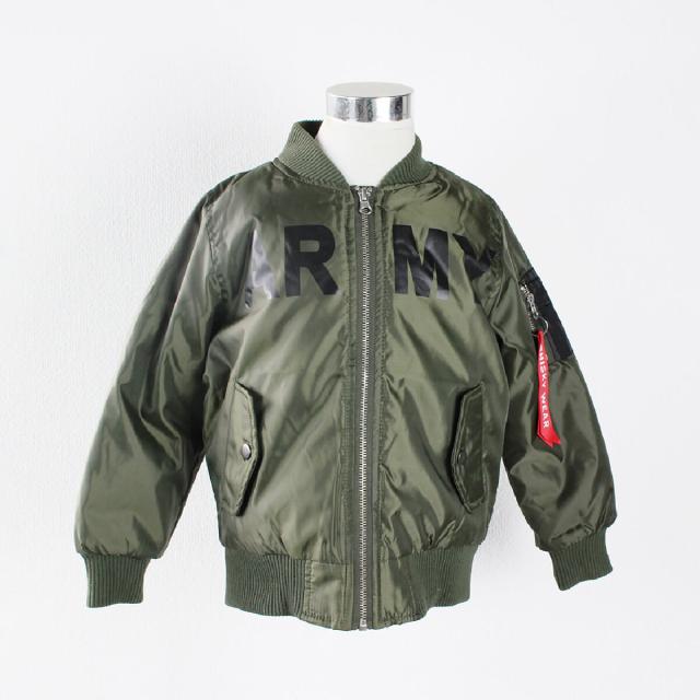 子供 MA-1 シスキー 中綿 ジャンパー