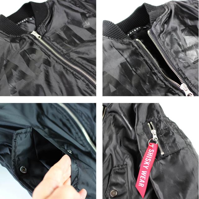 子供 MA-1 シスキー 中綿 ジャンパー