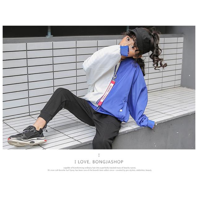 子供 キッズ ダンス 衣装 バイカラー スタジャン