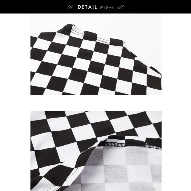 キッズ ダンス 衣装 ブロックチェック セットアップ 